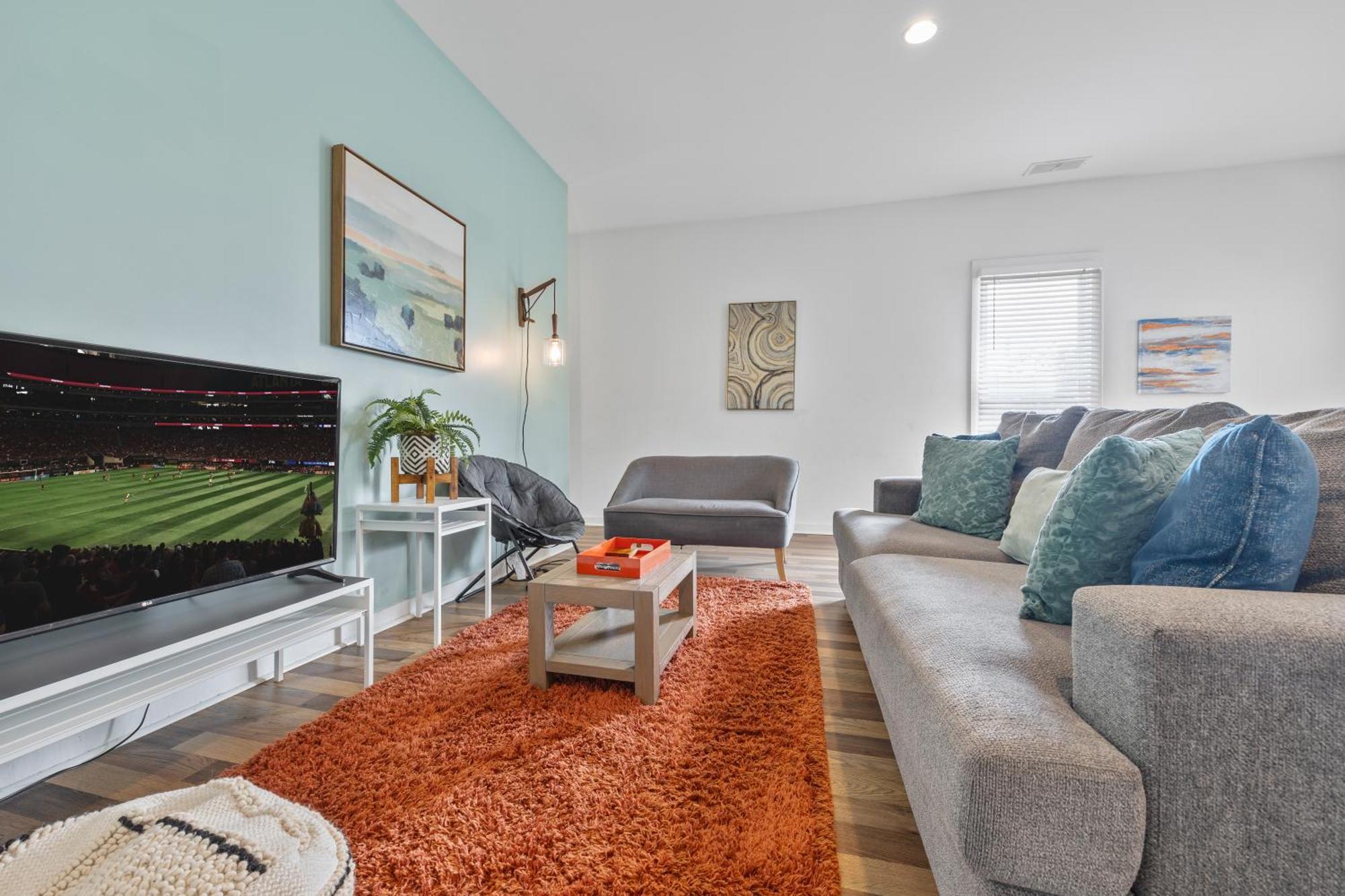 3 Bedroom House With Parking, Wi-Fi And Washer-Dryer Atlanta Exteriör bild